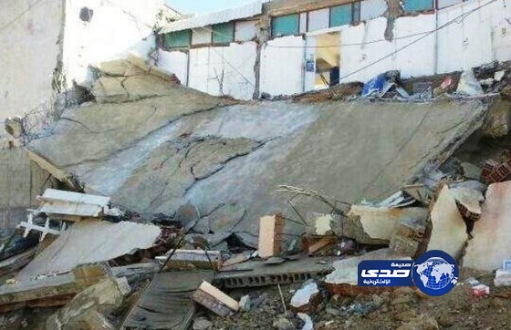 استنفار للدفاع المدني بعد إنهيار عدد من المحلات التجارية ببلقرن