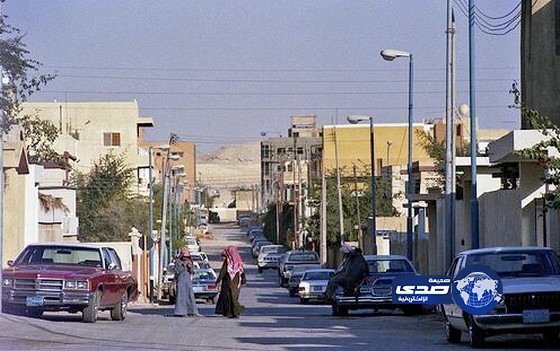 صورة : احد احيـاء مدينة الرياض في اؤاخر السبعينيات الميـلادية