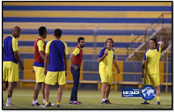 التون يغيب عن النصر اربعة اسابيع والفريق يتدرب استعداداً للفيصلي