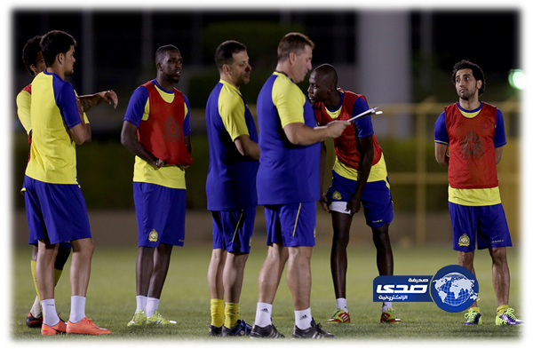 النصر يستأنف تدريباته ويلاعب التعاون ودياً مساء السبت