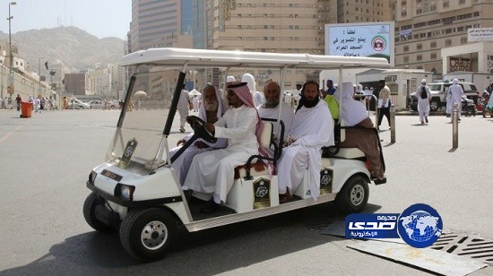 رئاسة الحرمين تدشن عربات نقل القولف لذوي الاحتياجات الخاصة