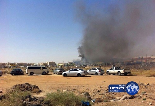 اندلاع حريق هائل في صناعية حائل الجديدة