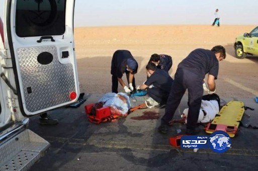 وفاة وإصابة 11 في انقلاب حافلة صغيرة شمال بريدة