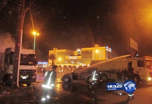 حريق يلتهم شاحنة بخميس مشيط ولا إصابات