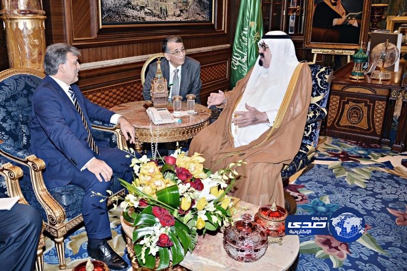 خادم الحرمين الشريفين يستقبل فخامة الرئيس التركي