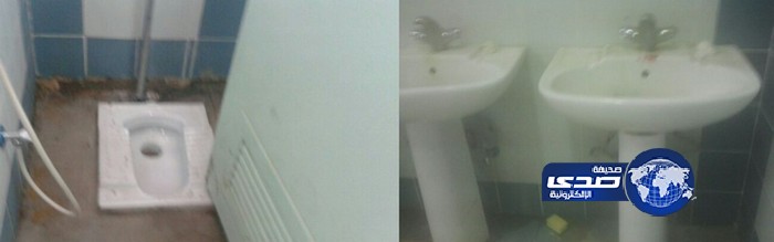 مدرسة بثربان تعلق الدراسة بسبب دورات المياة