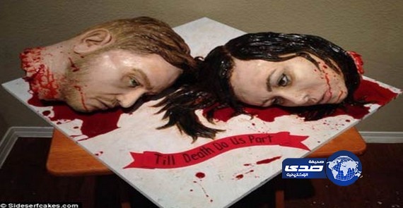 بالصور.. أغرب كعكة زفاف