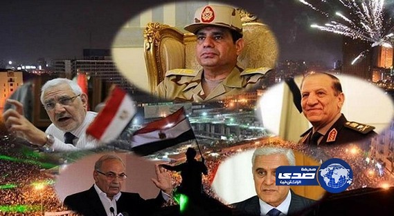 الخمسة المرشحون لكرسي الرئاسة في مصر