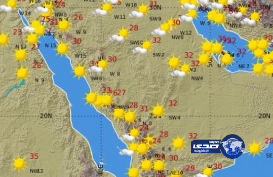 الأرصاد : تأثير الجبهة الهوائية مازال مستمراً على أجواء المملكة