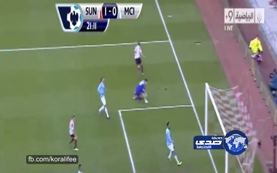 مانشستر سيتي يسقط أمام سندرلاند (فيديو)