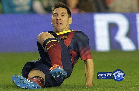 أصابة ميسي بتمزق وسيغيب عن الملاعب شهرين