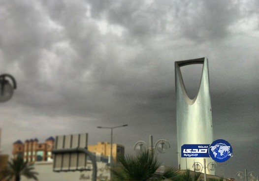 هطول أمطار على مدينة الرياض
