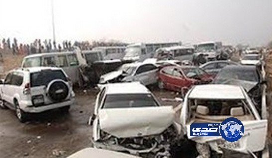 تصادم 50 سيارة يخلّف 4 قتلى و70 جريحاً في مصر