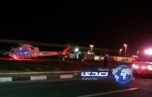 نقل  10 أثيوبيين باﻹسعاف الجوي بعد تعرضهم لحادث بجازان