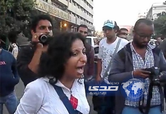 بالفيديو.. صحفية تصاب بحالة هستيرية من الصراخ والبكاء بعد سرقة كاميرتها أمام مجلس الشورى المصري
