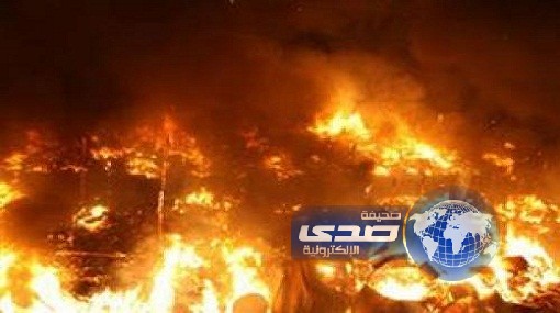 صاعقة تحرق مزرعة &#8220;برسيم&#8221; في الدوادمي