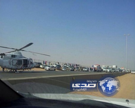 ضحايا وإصابات في حادث تصادم بين عدد من السيارات على طريق الرياض ــ الخرج