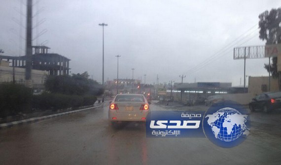 هطول  أمطار على منطقة الباحة ومحافظة أملج