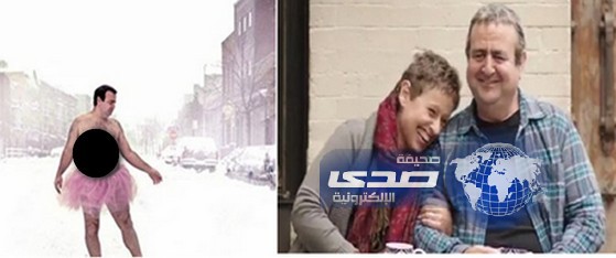 إيطالي يرتدي تنورة ليسعد زوجته المصابة بالسرطان