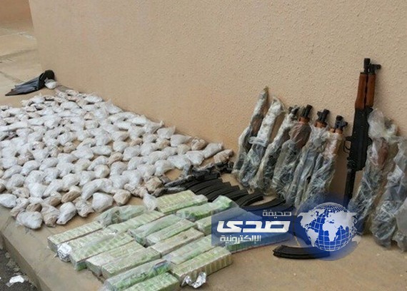 أحباط عملية تهريب 150 مسدس و11 رشاش وخمسة الآف طلقة نارية بالمجاردة