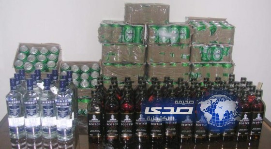 إحباط تهريب كمية من الخمور المستوردة في وادي الدواسر