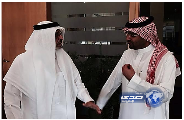 رئيس الاتحاد إبراهيم البلوي يزور الرئيس “السابق”