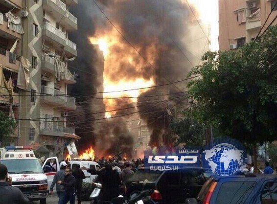 انفجار في الضاحية الجنوبية في بيروت