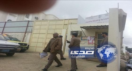 حريق في مدرسة النصباء للبنات بالتماس