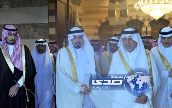 الأمير خالد الفيصل يحتفي بأمير منطقة مكة المكرمة الجديد