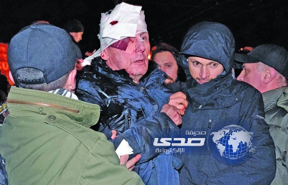 ضرب وزير سابق في صدام مع الشرطة الأوكرانية