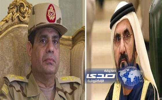 محمد بن راشد: نأمل ألا يترشح السيسي لرئاسة مصر
