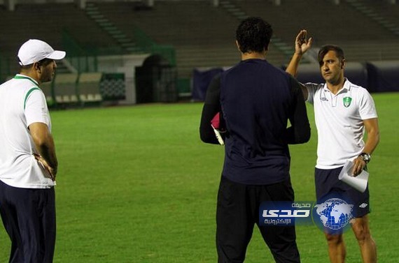 اصابة مدرب الأهلي في تمرين الفريق