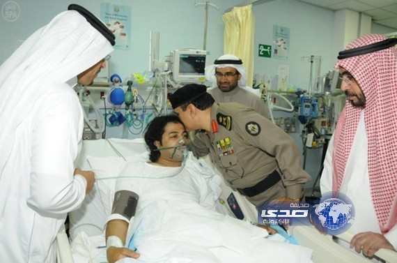 مدير الأمن العام يزور المصابين من أفراد الأمن العام ومكافحة المخدرات