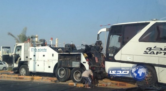نجاة أكثر من 30 راكبا على متن حافلة بعد تعطل المكابح بمدخل الليث
