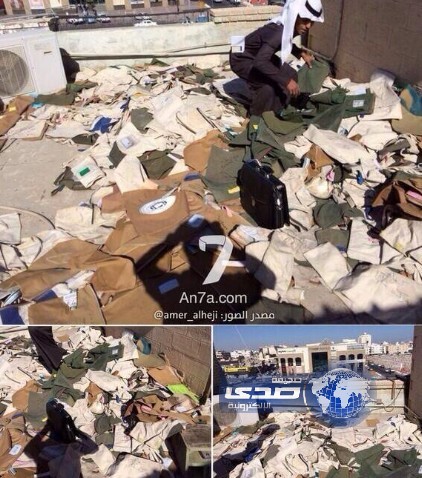 مراجع يبحث عن معاملتة فوق السطوح في جوازات الخبر