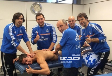 “مساج” خماسي لكريستيانو رونالدو احتفالاً بالعام الجديد