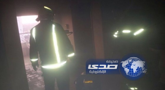 التماس يحرق منزلاً من دورين في المجاردة