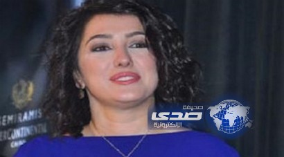 صورة:كندة علوش تتعرض لموقف محرج