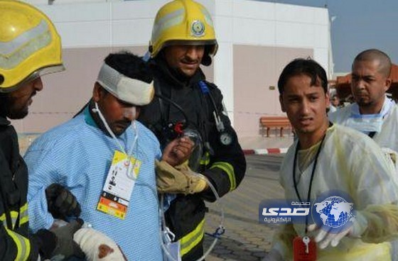 حريق بمستشفي حراء العام بمكة المكرمة أدى لإخلاء المبني‎