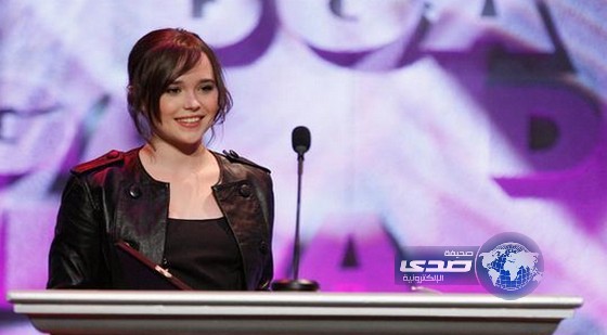 الممثلة إلن بيدج تتعرف في مؤتمر صحفي بنها شاذة!