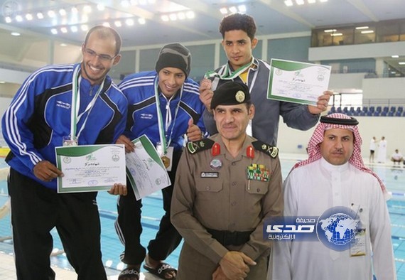 الدفاع المدني بطلا لسباحة الأولمبياد الأمني على كأس سمو وزير الداخلية