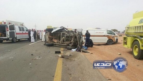مصرع شاب وفتاتين بحادثين ونجاة 5 آخرين في حائل