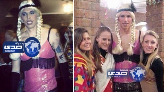 مهاجم نابولي يظهر في زي نسائي وبمكياج كامل!