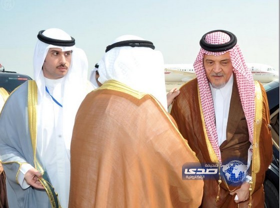 سمو وزير الخارجية الأمير سعود الفيصل يغادر الكويت