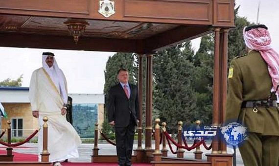 امير قطر يطلب وساطة الاردن في حل أزمة سحب السفراء