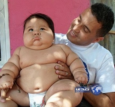 طفل عمره ثمانية أشهر يحصد لقب “أضخم رضيع في كولومبيا”