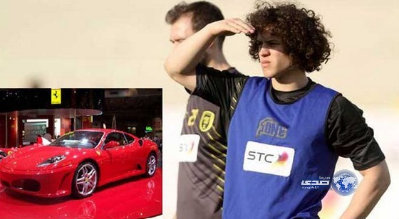 إماراتية تهدي اللاعب “جمال باجندوح” سيارة “فيراري”