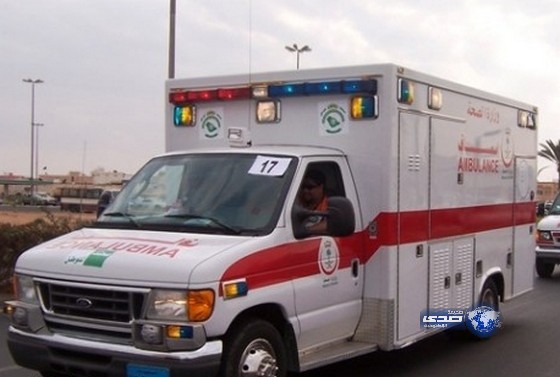 نقل مسن للمستشفى بعد تعرضة لطلق ناري في تبوك