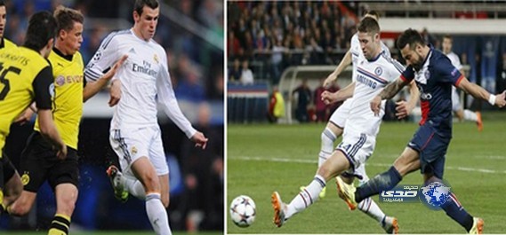 تشيلسي يطيح بـ”سان جيرمان”  ودورتموند يُبدع والريال يتأهل
