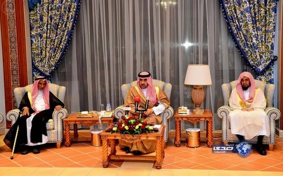 سمو الأمير تركي بن عبدالله يستقبل المتنازلين عن دماء أبنائهم وأقاربهم